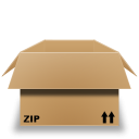 иконка carton, картон, коробка, box
