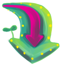 иконка download, загрузка, загрузить, скачать, стрелка