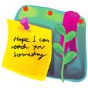 иконка Sticky Note, липкие заметки