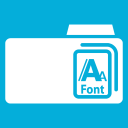 иконка Fonts, шрифты