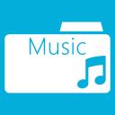 иконка music folder, моя музыка, папка