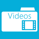 иконка Videos Folder, мое видео, мои видеозаписи, папка