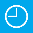 иконка clock, часы, время