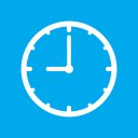иконка clock, часы, время