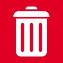 иконка recycle bin full, полная корзина