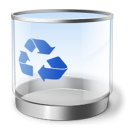 иконка recycle bin empty, пустая корзина, пустой бак