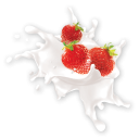 иконки fruits, strawberries, ягоды, клубника, коктейль