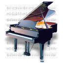 иконка music, piano, музыка, пианино, рояль