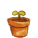 иконки цветок, flower, цветочный горшок