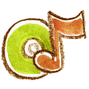 иконка AudioCD, диск, музыка