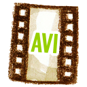 иконка avi, видео, файл, формат