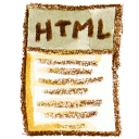 иконка html, файл, html, страница