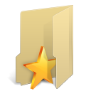 иконка Favourites Folder, избранное, папка