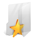 иконка Favourites Folder, избранное, папка