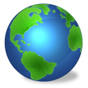 иконка Globe Connected, интернет, подключен, есть сеть, internet, планета
