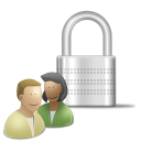 иконка Padlock User Control, пользователь, замок