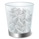 иконка recycle bin full, полная корзина