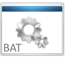 иконка BAT, File, файл