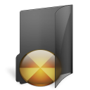 иконка Burn Folder, папка