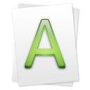 иконка Font, шрифт