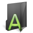 иконка Font, Folder, папка, шрифты