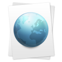 иконка Internet, Document, веб страница, файл