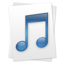иконка Music File, музыка