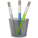 иконки Paint, кисточки