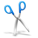 иконки cut, ножницы, обрезать, вырезать