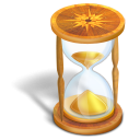 иконка hourglass, песочные часы