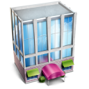иконка building, здание, офис, гостиница, отель