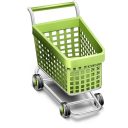 иконка cart, корзина, тележка