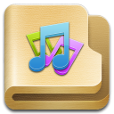 иконка folder music, folder, моя музыка, папка