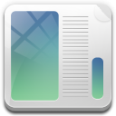 иконка ms dos, microsoft office doc, документ