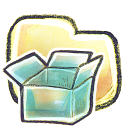 иконки Folder, DropBox, папка