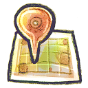 иконка map, карта, карты