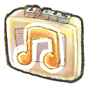 иконка music, музыка