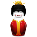 иконки China, китайская гейша