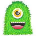 иконка Green Monster, монстр, монстрик