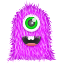 иконка Purple Monster, монстр, монстрик