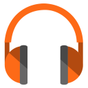 иконка play, music, наушники