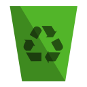 иконка recycling bin empty, пустая корзина
