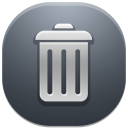 иконка trash, бак, мусорный бак, корзина