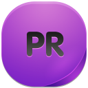 иконки pr, premiere pro, adobe