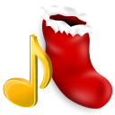 иконка music, музыка, новый год