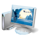иконка my computer, мой компьютер, новый год