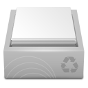 иконка recycle bin full, полная корзина