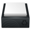 иконка recycle bin full, полная корзина