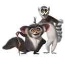 иконка King Julian, король джулиан, мадагаскар