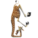 иконка Melman, мелман, мадагаскар